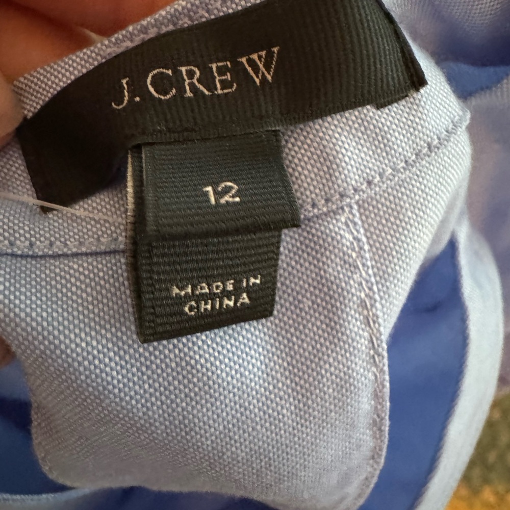 J. Crew Light Blue Short Sleeve 👚 NWT
